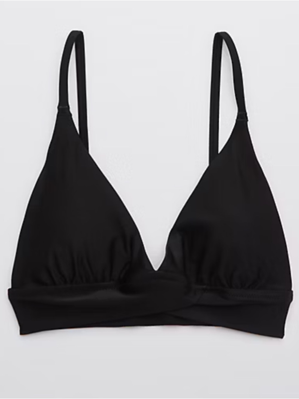 NWOT Aerie Crossover Triangle Bikini Top